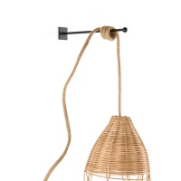 Крючок Настенный для фиксации из металла Baulind единый размер черный LA REDOUTE INTERIEURS  фото, kupilegko.ru